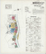 Monongahela City Pennsylvania 1918 - Fire Insurance Index - Old Map Reprint