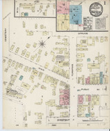 Montrose Pennsylvania 1884 - Fire Insurance Index - Old Map Reprint