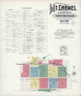 Mount Carmel Pennsylvania 1907 - Fire Insurance Index - Old Map Reprint