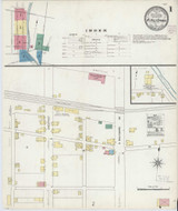 Mount Holly Springs Pennsylvania 1907 - Fire Insurance Index - Old Map Reprint