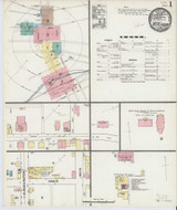 Mount Pleasant Pennsylvania 1891 - Fire Insurance Index - Old Map Reprint