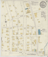 New Albany Pennsylvania 1911 - Fire Insurance Index - Old Map Reprint