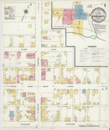New Bloomfield Pennsylvania 1911 - Fire Insurance Index - Old Map Reprint