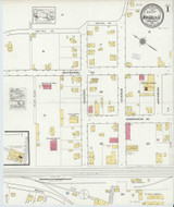 New Gallilee Pennsylvania 1921 - Fire Insurance Index - Old Map Reprint