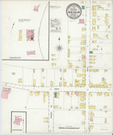 New Salem Pennsylvania 1909 - Fire Insurance Index - Old Map Reprint
