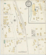 Nicholson Pennsylvania 1897 - Fire Insurance Index - Old Map Reprint