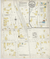 Nicholson Pennsylvania 1911 - Fire Insurance Index - Old Map Reprint