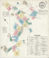 Old Forge Pennsylvania 1914 - Fire Insurance Index - Old Map Reprint