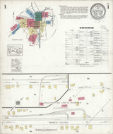 Patton Pennsylvania 1923 - Fire Insurance Index - Old Map Reprint