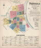 Phoenixville Pennsylvania 1921 - Fire Insurance Index - Old Map Reprint