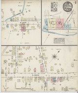 Plymouth Pennsylvania 1884 - Fire Insurance Index - Old Map Reprint