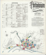 Pottstown Pennsylvania 1909 - Fire Insurance Index - Old Map Reprint