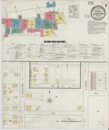 Quakertown Pennsylvania 1909 - Fire Insurance Index - Old Map Reprint