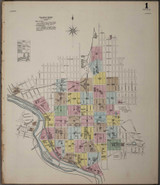 Reading Pennsylvania 1887 - Fire Insurance Index - Old Map Reprint