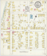 Reedsville Pennsylvania 1910 - Fire Insurance Index - Old Map Reprint