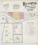 Renovo Pennsylvania 1887 - Fire Insurance Index - Old Map Reprint