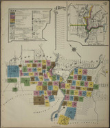 Scranton Pennsylvania 1920 V2 - Fire Insurance Index - Old Map Reprint