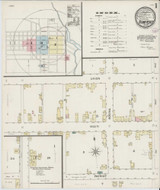 Somerset Pennsylvania 1887 - Fire Insurance Index - Old Map Reprint