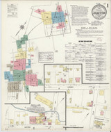 Souderton Pennsylvania 1914 - Fire Insurance Index - Old Map Reprint