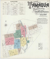 Tamaqua Pennsylvania 1896 - Fire Insurance Index - Old Map Reprint