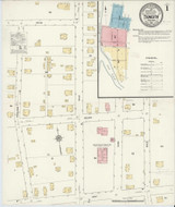 Tionesta Pennsylvania 1912 - Fire Insurance Index - Old Map Reprint