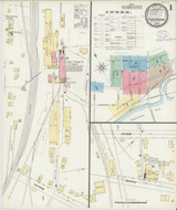 Tunkhannock Pennsylvania 1897 - Fire Insurance Index - Old Map Reprint