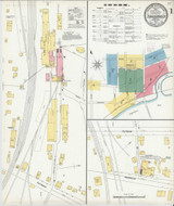 Tunkhannock Pennsylvania 1903 - Fire Insurance Index - Old Map Reprint