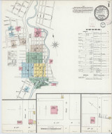 Tyrone Pennsylvania 1896 - Fire Insurance Index - Old Map Reprint