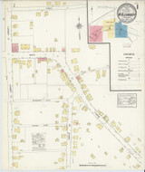 West Alexander Pennsylvania 1913 - Fire Insurance Index - Old Map Reprint