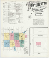 West Chester Pennsylvania 1896 - Fire Insurance Index - Old Map Reprint