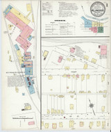 Williamsburg Pennsylvania 1910 - Fire Insurance Index - Old Map Reprint