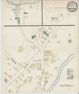 Wyalusing Pennsylvania 1885 - Fire Insurance Index - Old Map Reprint
