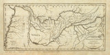 Tennessee 1795 (1796) Tanner - Old State Map Reprint