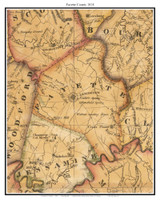 Fayette County, 1818 - Kentucky Regions Custom Munsell - KY State Maps