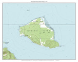 Sinclair Island 1977 - Custom USGS Old Topo Map - Washington State 7x7