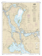 St Marys River - Munuscong Lake to Sault Ste. Marie 2014 Northwest Lake Huron Harbor Chart Reprint Great Lakes 6 - 62