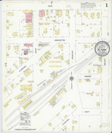 Altona Illinois 1910 - Fire Insurance Index - Old Map Reprint