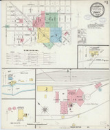 Amboy Illinois 1897 - Fire Insurance Index - Old Map Reprint