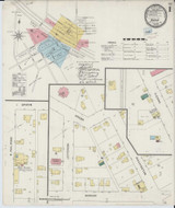 Anna Illinois 1894 - Fire Insurance Index - Old Map Reprint