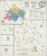 Anna Illinois 1900 - Fire Insurance Index - Old Map Reprint