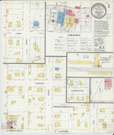 Arcola Illinois 1907 - Fire Insurance Index - Old Map Reprint