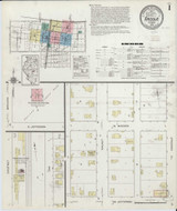 Arcola Illinois 1914 - Fire Insurance Index - Old Map Reprint