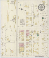 Ashmore Illinois 1910 - Fire Insurance Index - Old Map Reprint