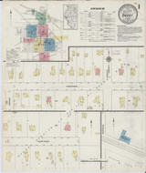 Barry Illinois 1913 - Fire Insurance Index - Old Map Reprint