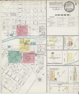 Belvidere Illinois 1892 - Fire Insurance Index - Old Map Reprint