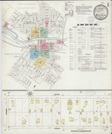 Belvidere Illinois 1897 - Fire Insurance Index - Old Map Reprint