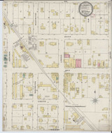 Bethany Illinois 1895 - Fire Insurance Index - Old Map Reprint