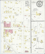 Bethany Illinois 1910 - Fire Insurance Index - Old Map Reprint