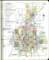 Bloomington Illinois 1953 - Fire Insurance Index - Old Map Reprint