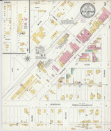 Blue Mound Illinois 1905 - Fire Insurance Index - Old Map Reprint